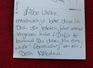 Nikolaus, Weihnachten