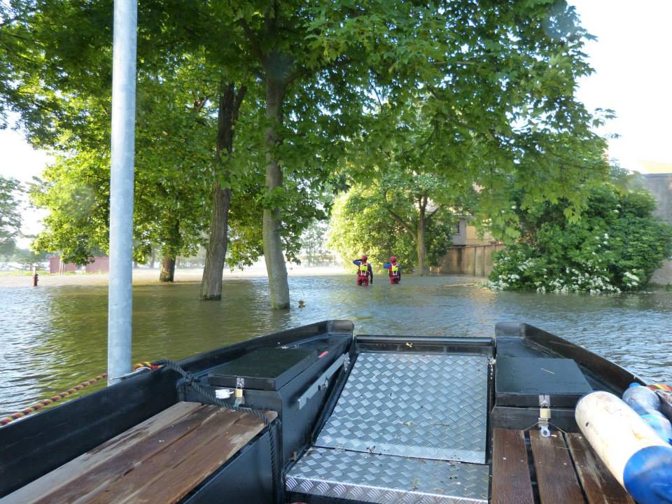 DLRG, Flut, Hochwasser, 2013
