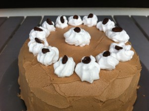 vegan, Torte, Mokka, selbst, backen, LeHa, Schlagfix, Schlagcreme